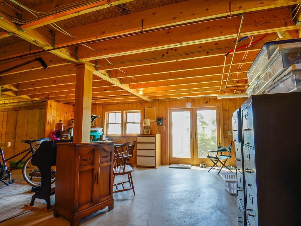555 Jericho Bay Road Swans Island, ME 04685 - Photo 27 of 35 Dry, full walkout basement with...