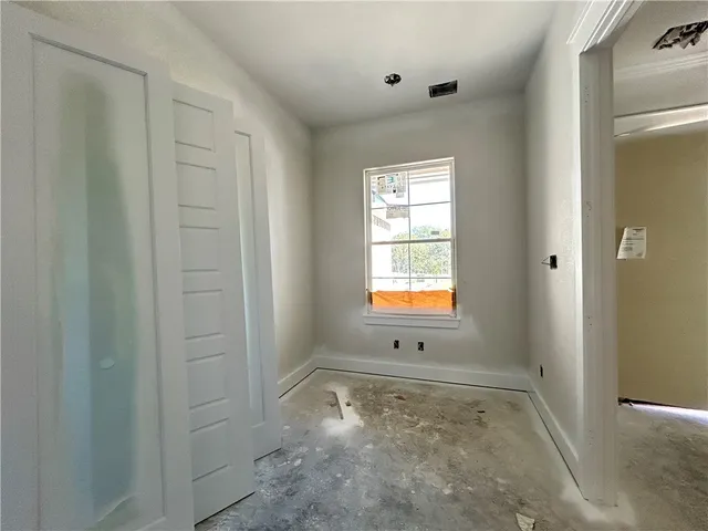 a view of room with window