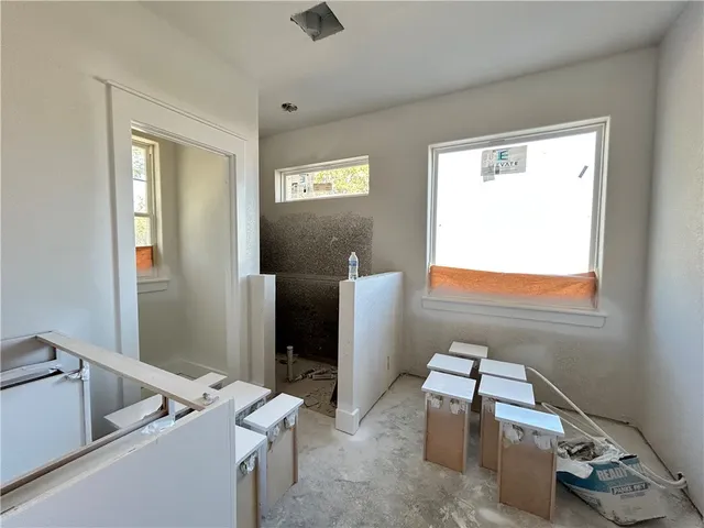 a room with storage and utility