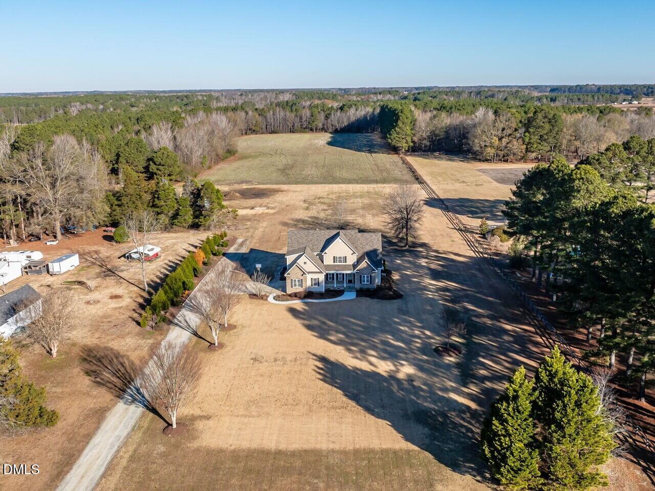 111 Hales Road Kenly, NC 27542 - Photo 46 of 56 Aerial View of Both Parcels