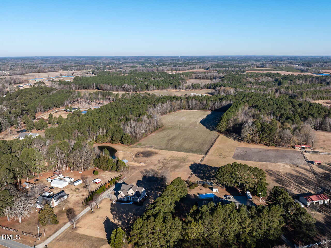 111 Hales Road Kenly, NC 27542 - Photo 49 of 56 Aerial View