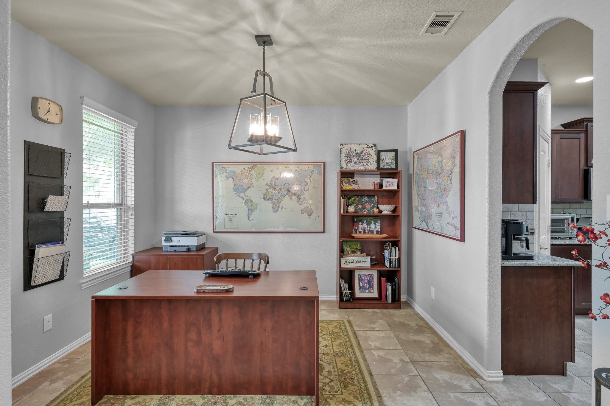 3562 Hamilton Bend Lane Spring, TX 77386 - Photo 2 of 17 Right off the front of the home, this flex space is perfect for a home office, homework spot, playroom, or quiet sitting area tucked away from the main living space.