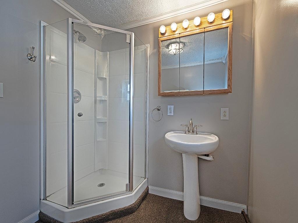 223-227 Old Mill Road Apollo, PA 15613 - Photo 29 of 45 a bathroom with a sink a mirror and a shower