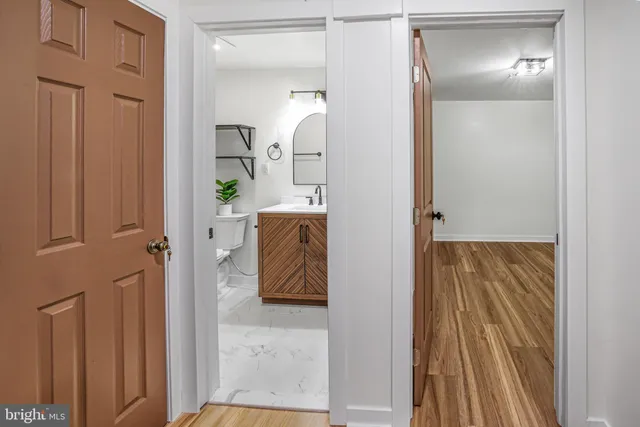 a view of walk in closet