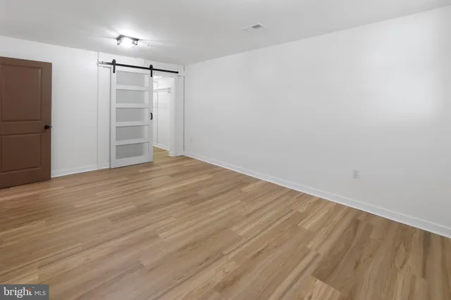 wooden floor in an empty room