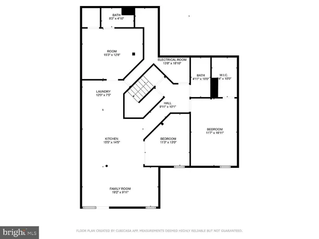 a picture of a bench in front of door