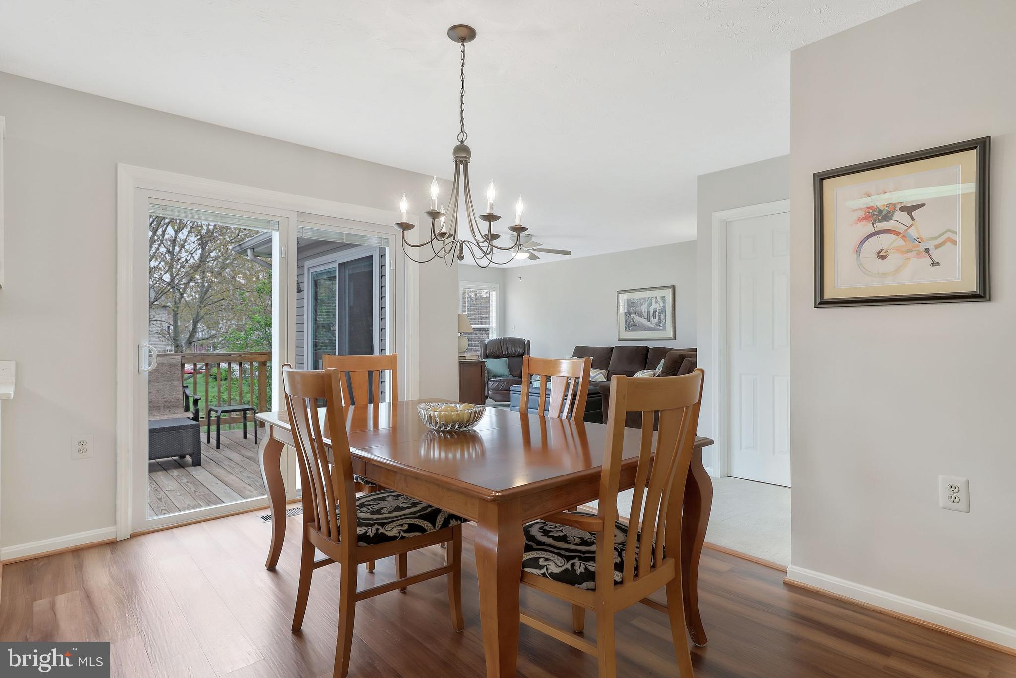 Sliding Glass Door to Deck