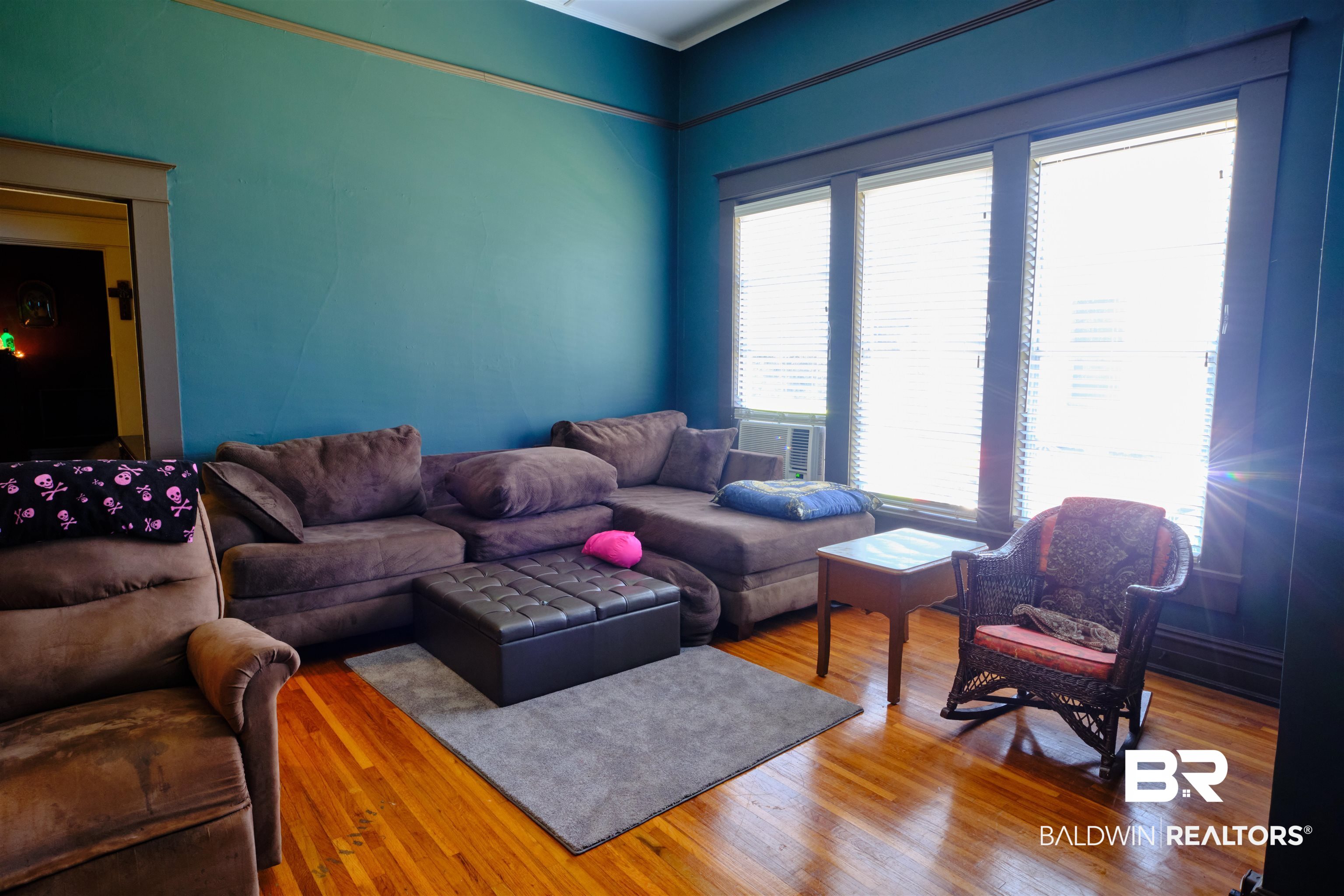 101 West Horner Street Atmore, AL 36502 - Photo 18 of 38 Living room featuring hardwood / wood-style floors