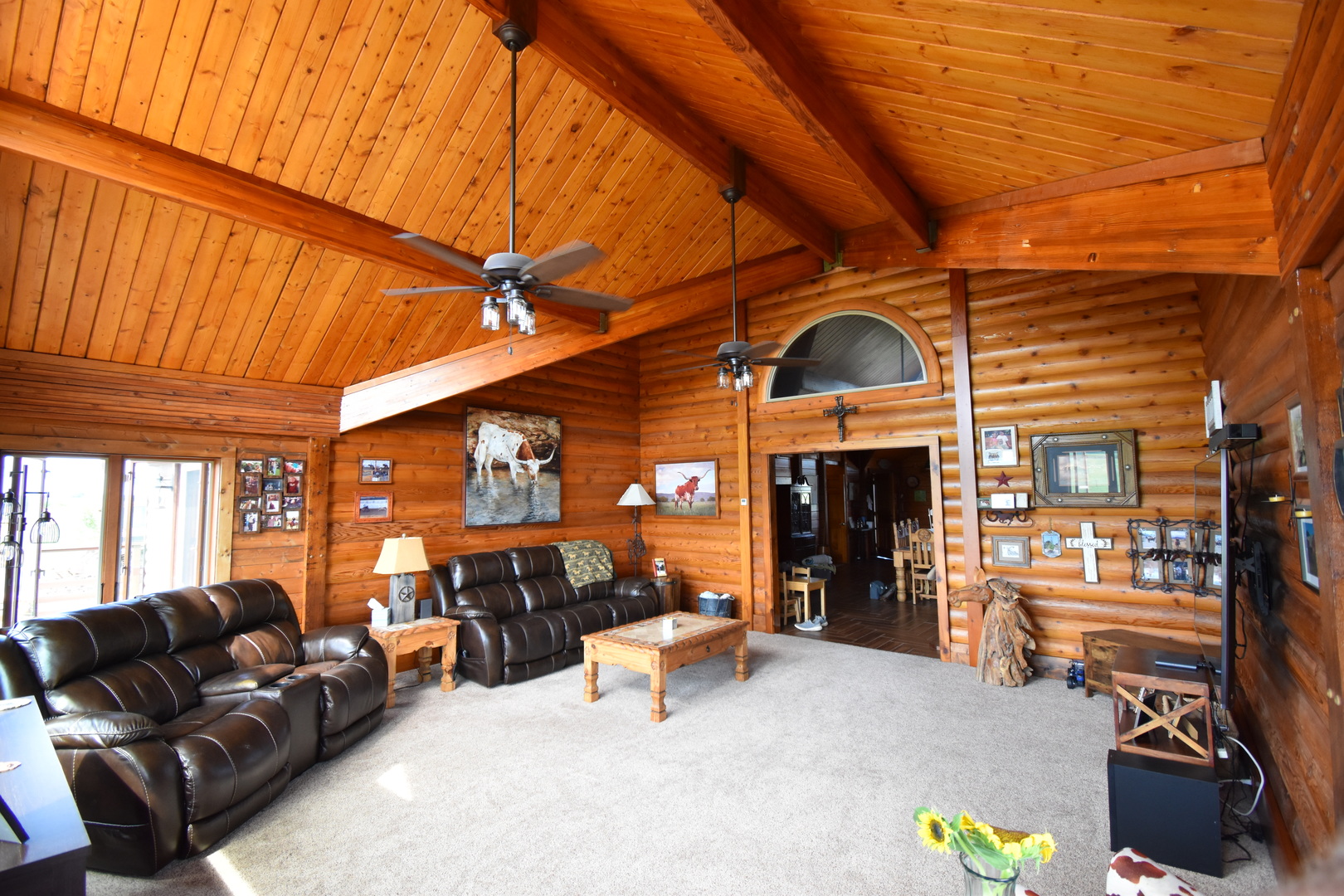 2951 North 28th Road Seneca, IL 61360 - Photo 18 of 53 a living room with furniture and a fireplace