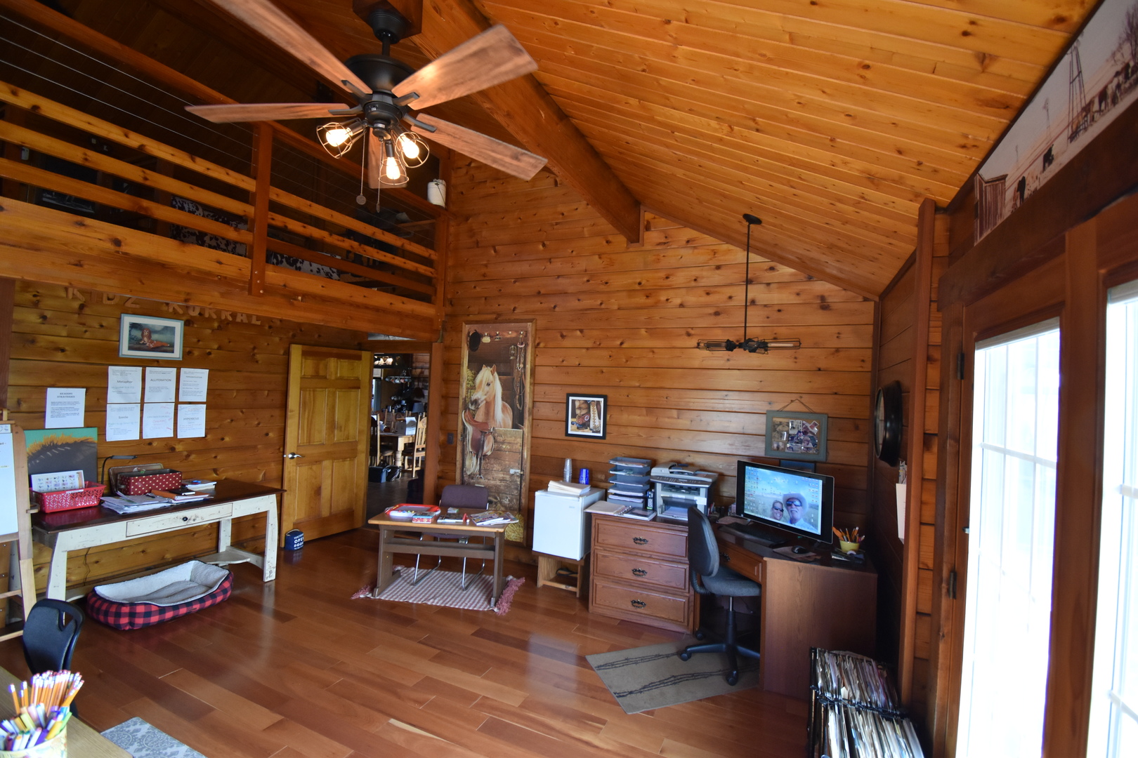 2951 North 28th Road Seneca, IL 61360 - Photo 22 of 53 a outdoor space with patio lots of furniture and wooden floors