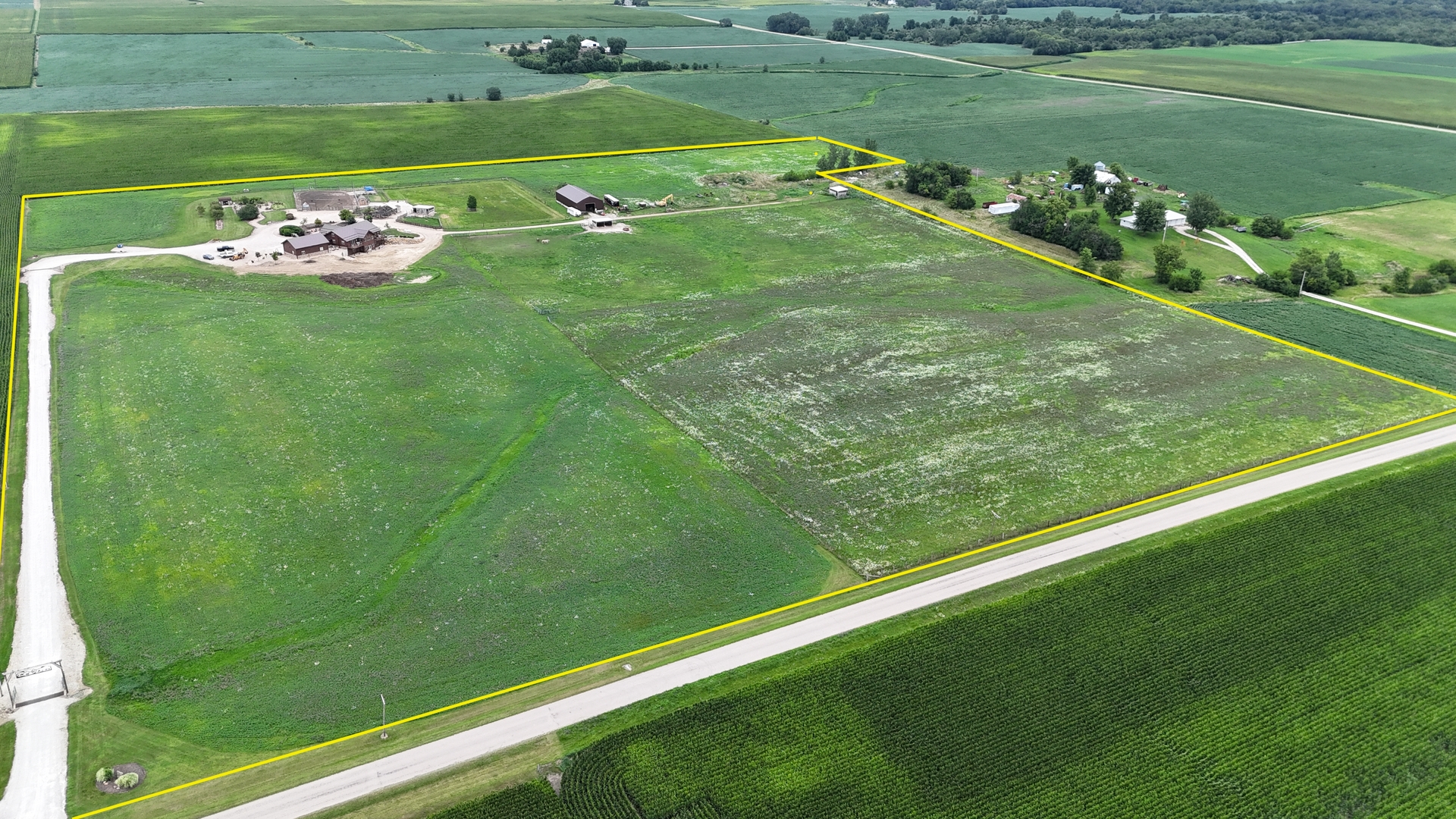 2951 North 28th Road Seneca, IL 61360 - Photo 53 of 53 a view of a golf course with a lake