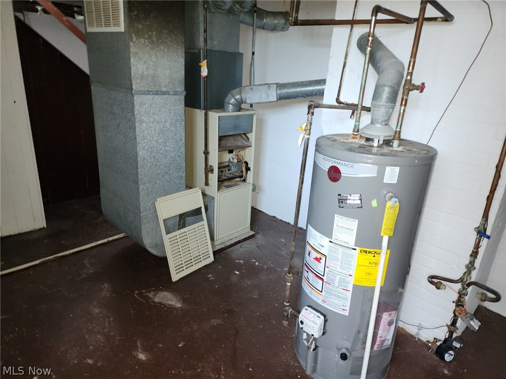 4114 Ellison Road Cleveland, OH 44121 - Photo 19 of 19 Utility room with gas water heater