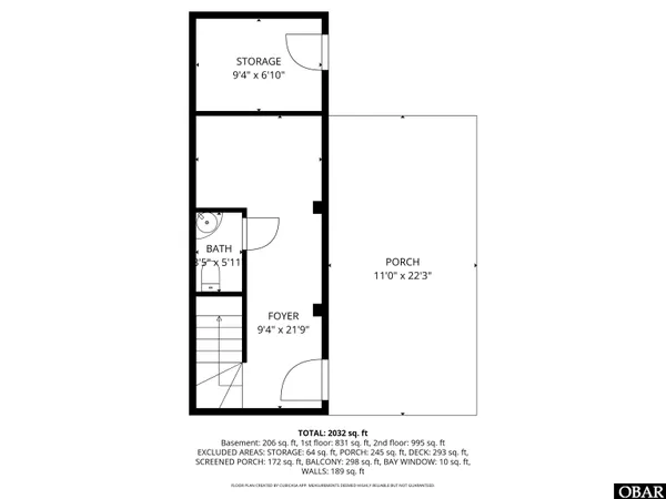 $830,000 | 205 Calvin Street, Unit 3, Kill Devil Hills, NC 27948