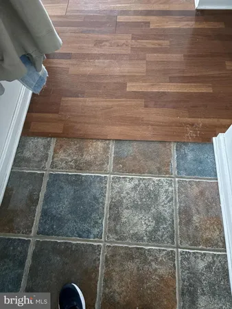 a view of a rug