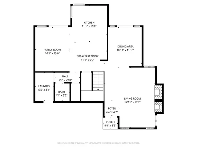 a picture of a floor plan