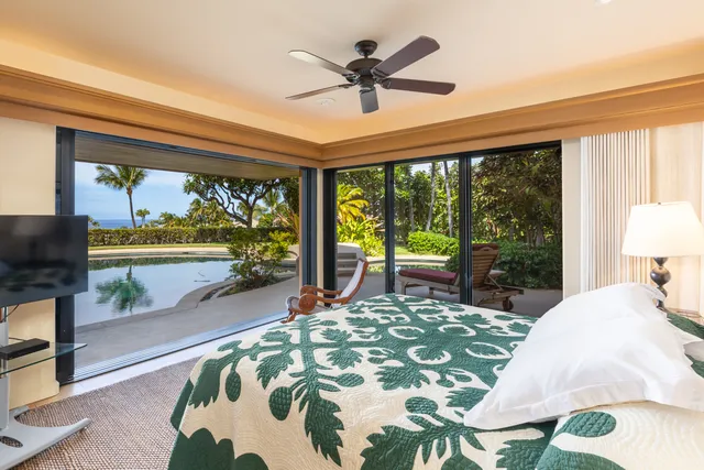 a view of a street with an outdoor space