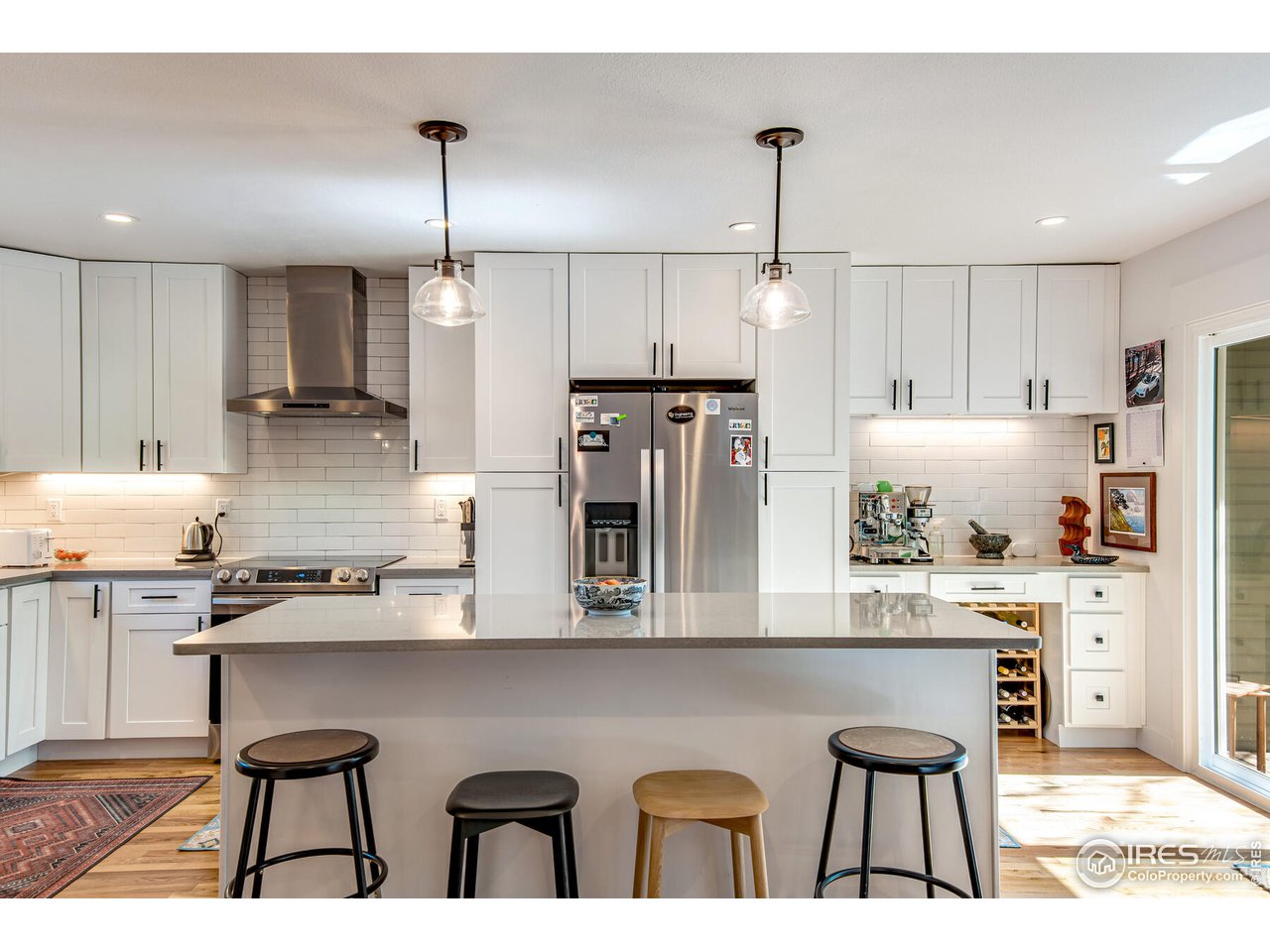 2435 Bluff Street Boulder, CO 80304 - Photo 6 of 33 Kitchen w Quartz Island