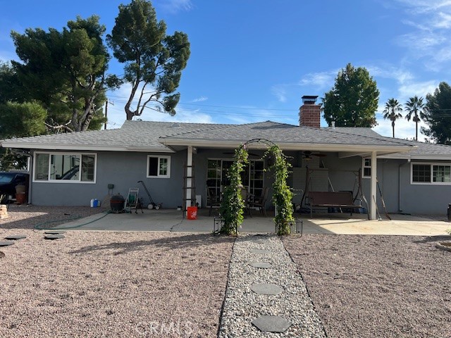 31156 Danelaw Avenue Redlands, CA 92373 - Photo 6 of 8 a front view of a house with a patio