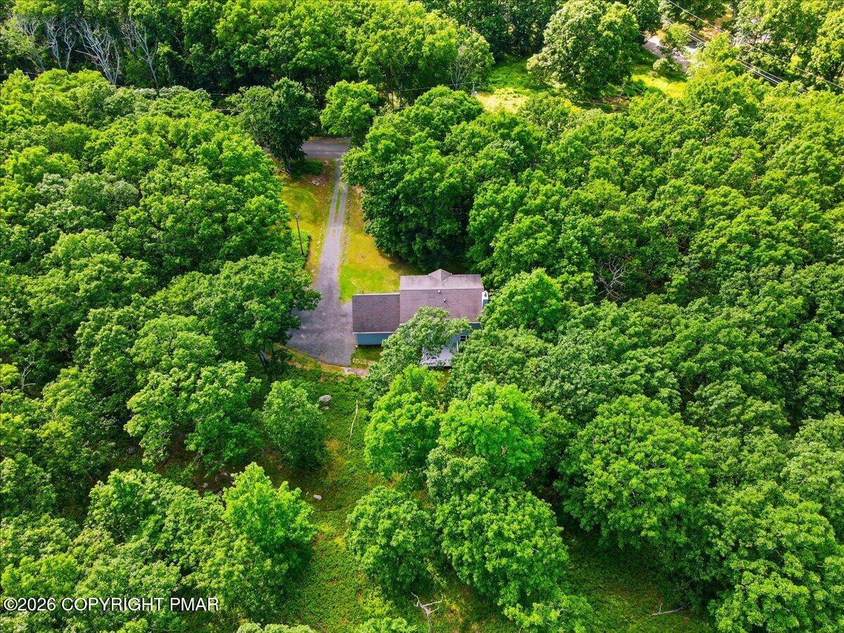 1212 North Whittaker Road Bushkill, PA 18324 - Photo 37 of 40 Aerial Home View