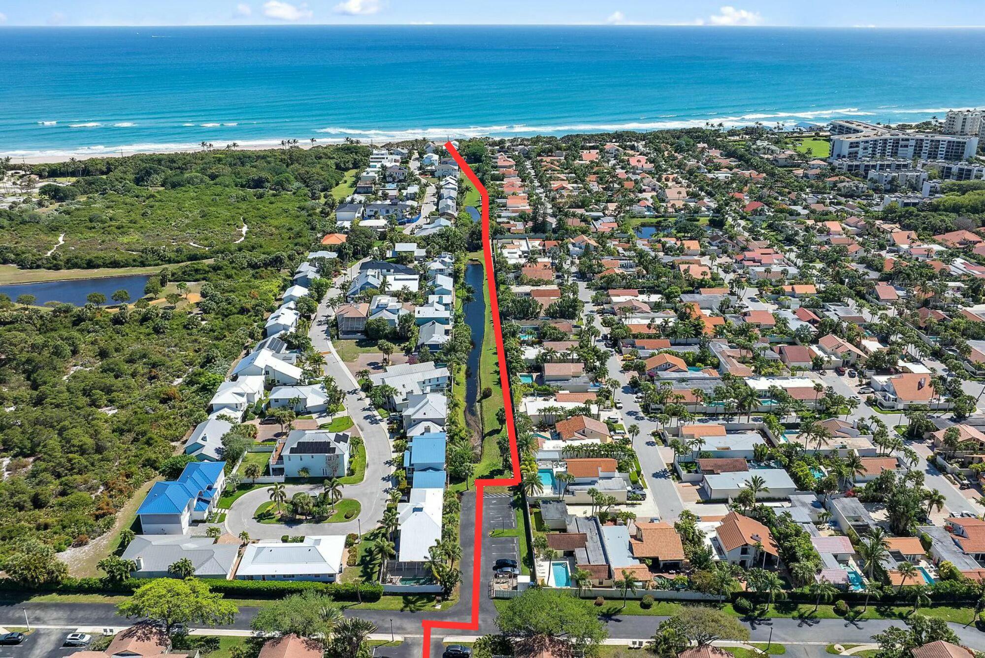 213 Seabreeze Circle Jupiter, FL 33477 - Photo 26 of 38 a view of city and ocean