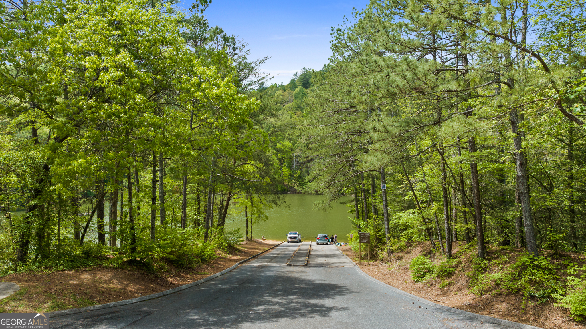 Lot 39 Jakes Landing Way Ellijay, GA 30540 - Photo 11 of 23 a view of a yard with plants and trees beside of road
