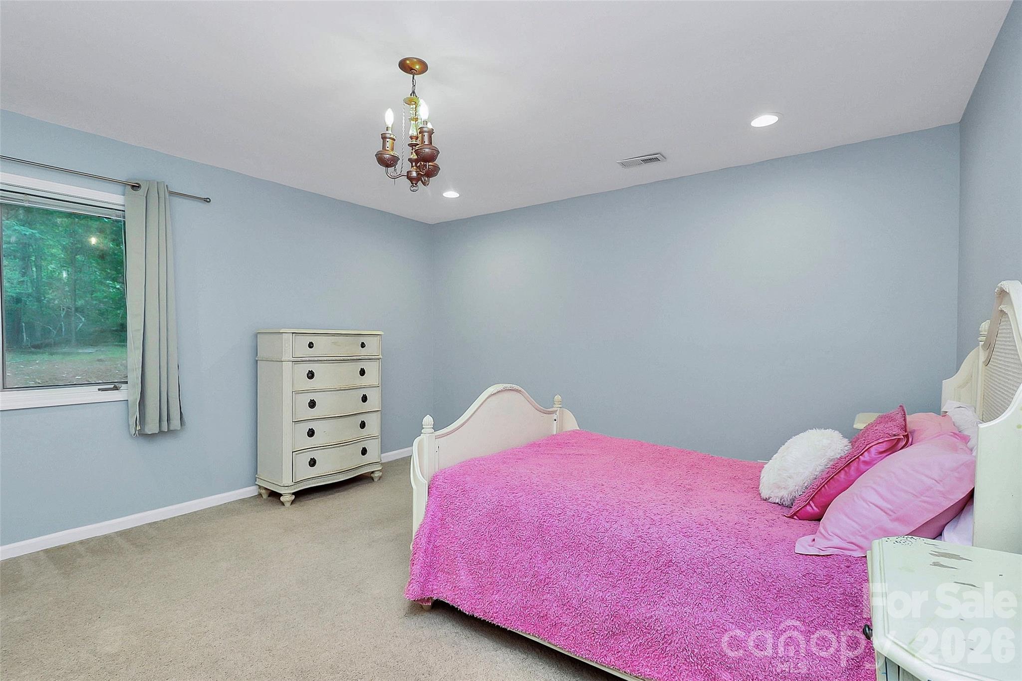16 Woodvine Lane Clover, SC 29710 - Photo 21 of 48 a bedroom with a bed and a tv