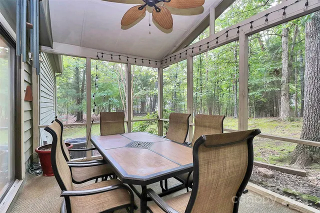 a room with natural light