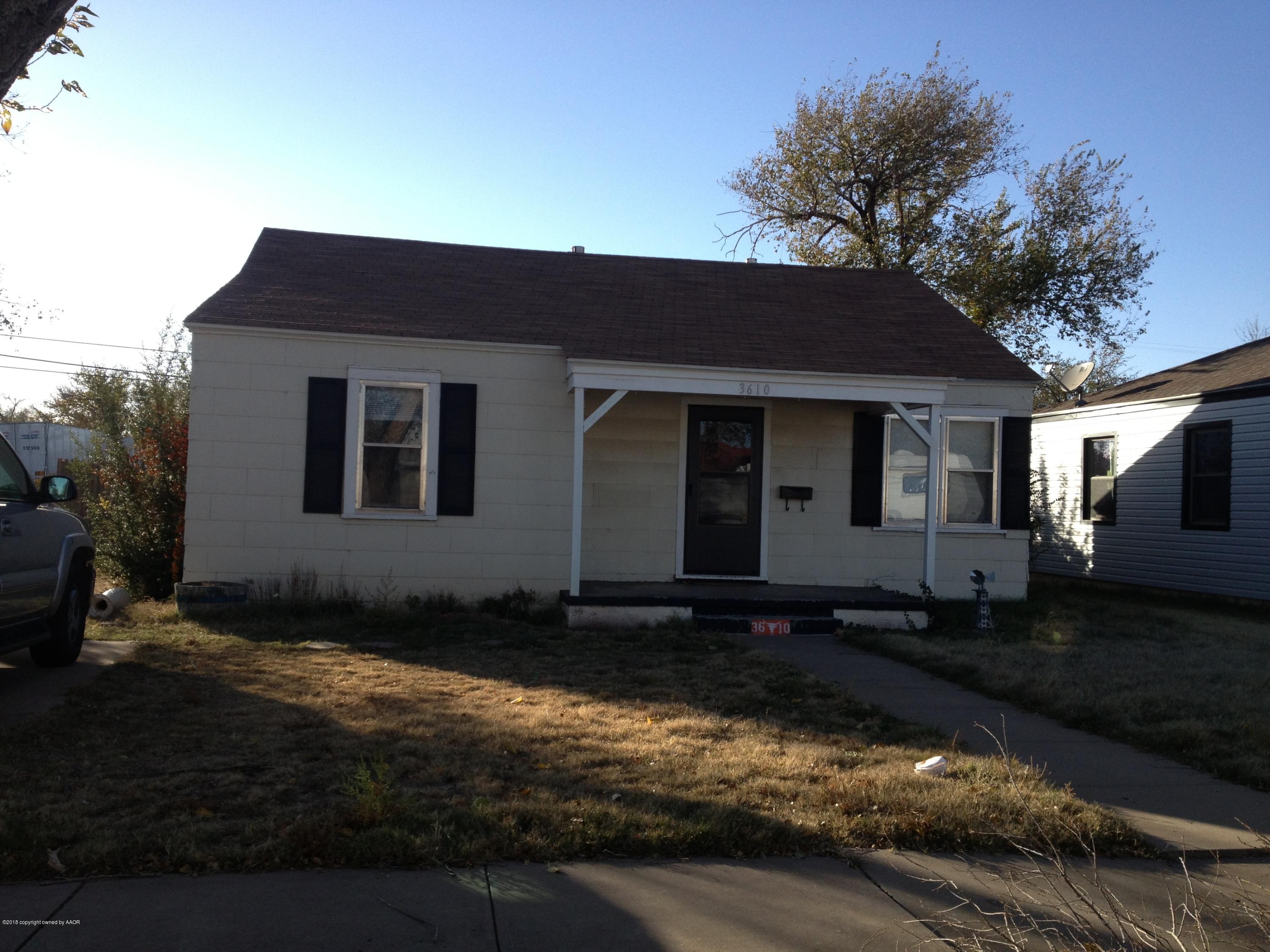 3610 South Taylor Street Amarillo, TX 79110 - Photo 1 of 8 Nov 30, 2012 Misc 085