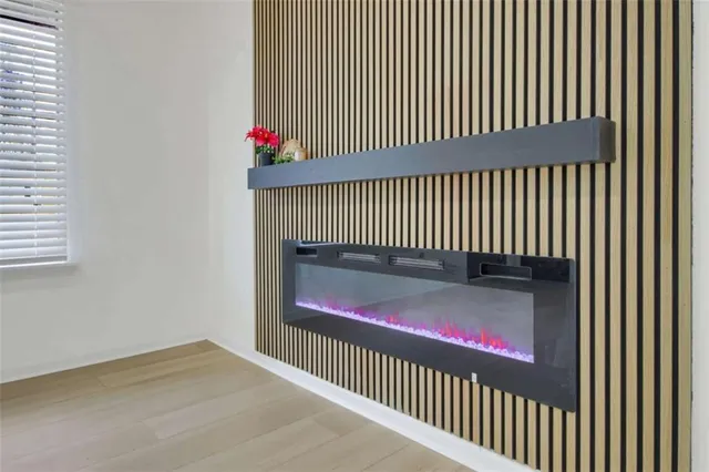 a stairs of a house with wooden floor