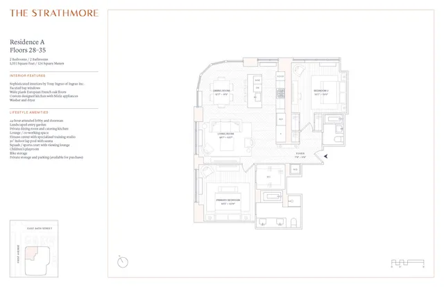 $2,285,000 | 400 East 84th Street, Unit 31A | Upper East Side