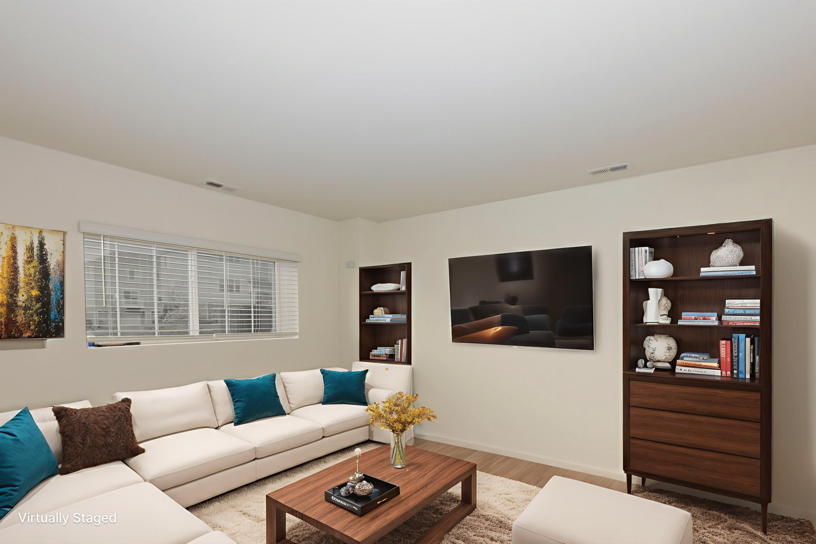 3831 Currant Lane Elgin, IL 60124 - Photo 18 of 20 a living room with furniture and a flat screen tv