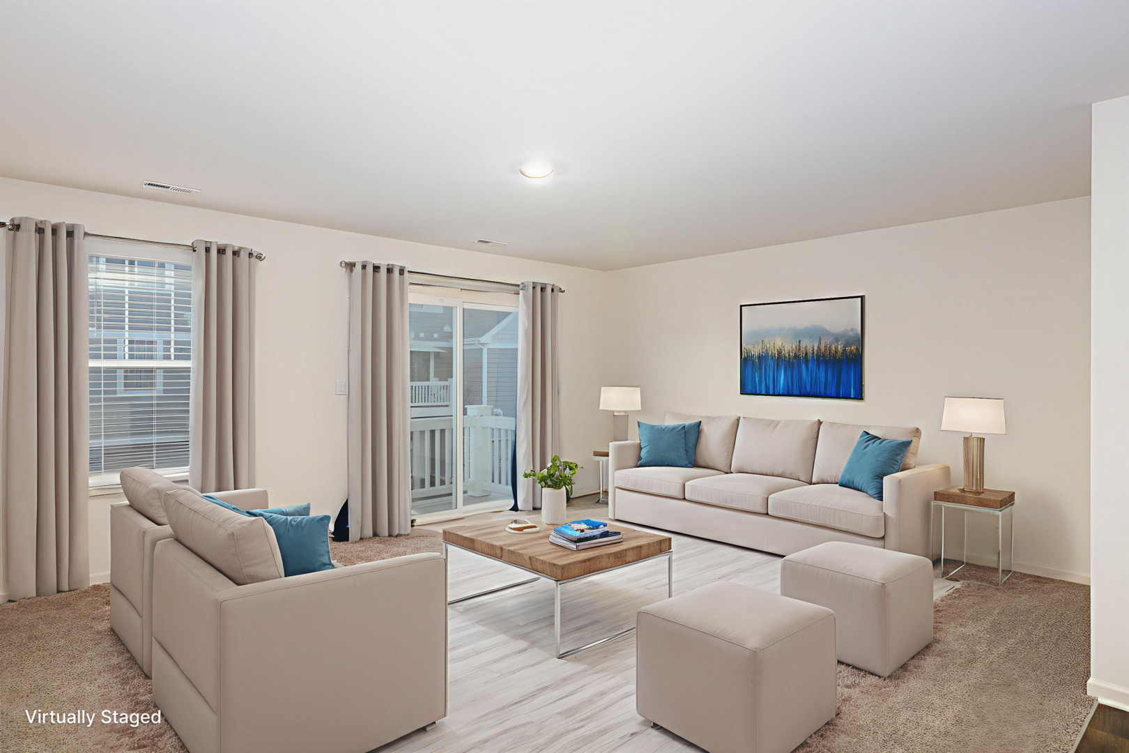 3831 Currant Lane Elgin, IL 60124 - Photo 3 of 20 a living room with furniture and a large window