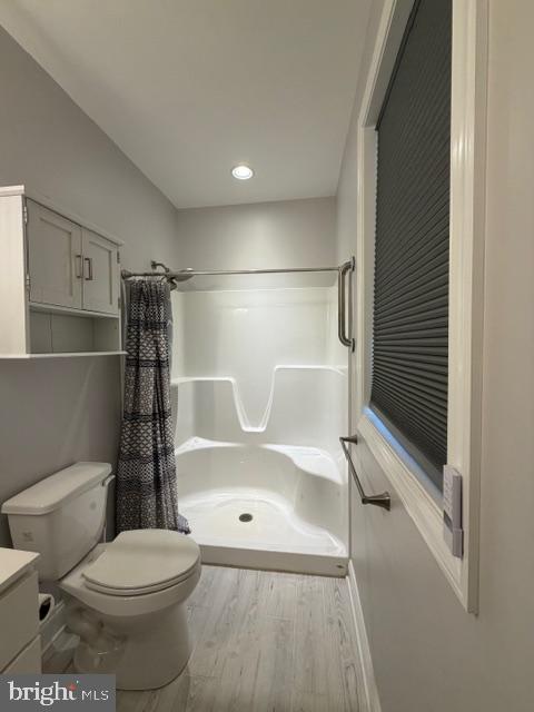 209 3rd Street Crumpton, MD 21628 - Photo 32 of 47 a bathroom with a toilet and a shower