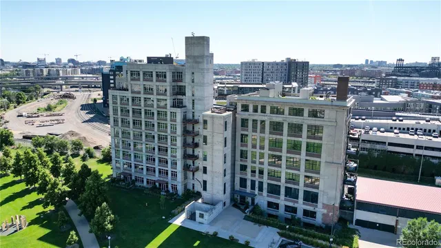 a view of a large building