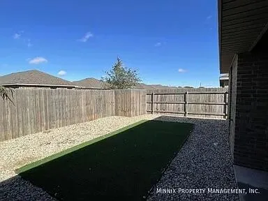 a view of outdoor space with garden