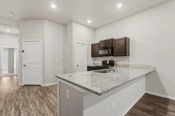 a view of empty room