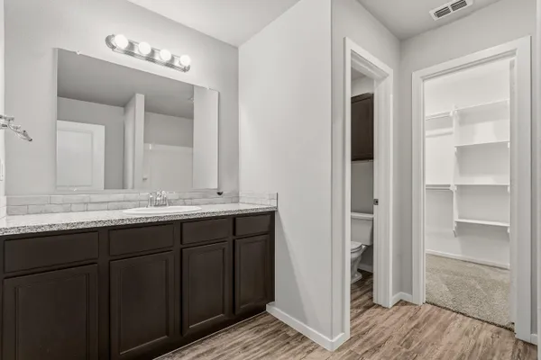 a view of a backyard with a garden