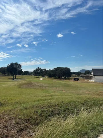 a view of an ocean from a yard