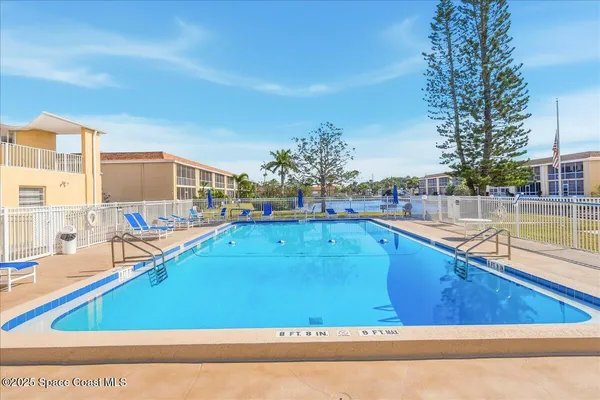 a view of a swimming pool