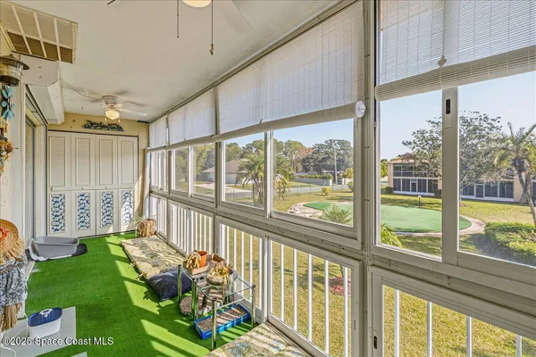 a living room filled with furniture