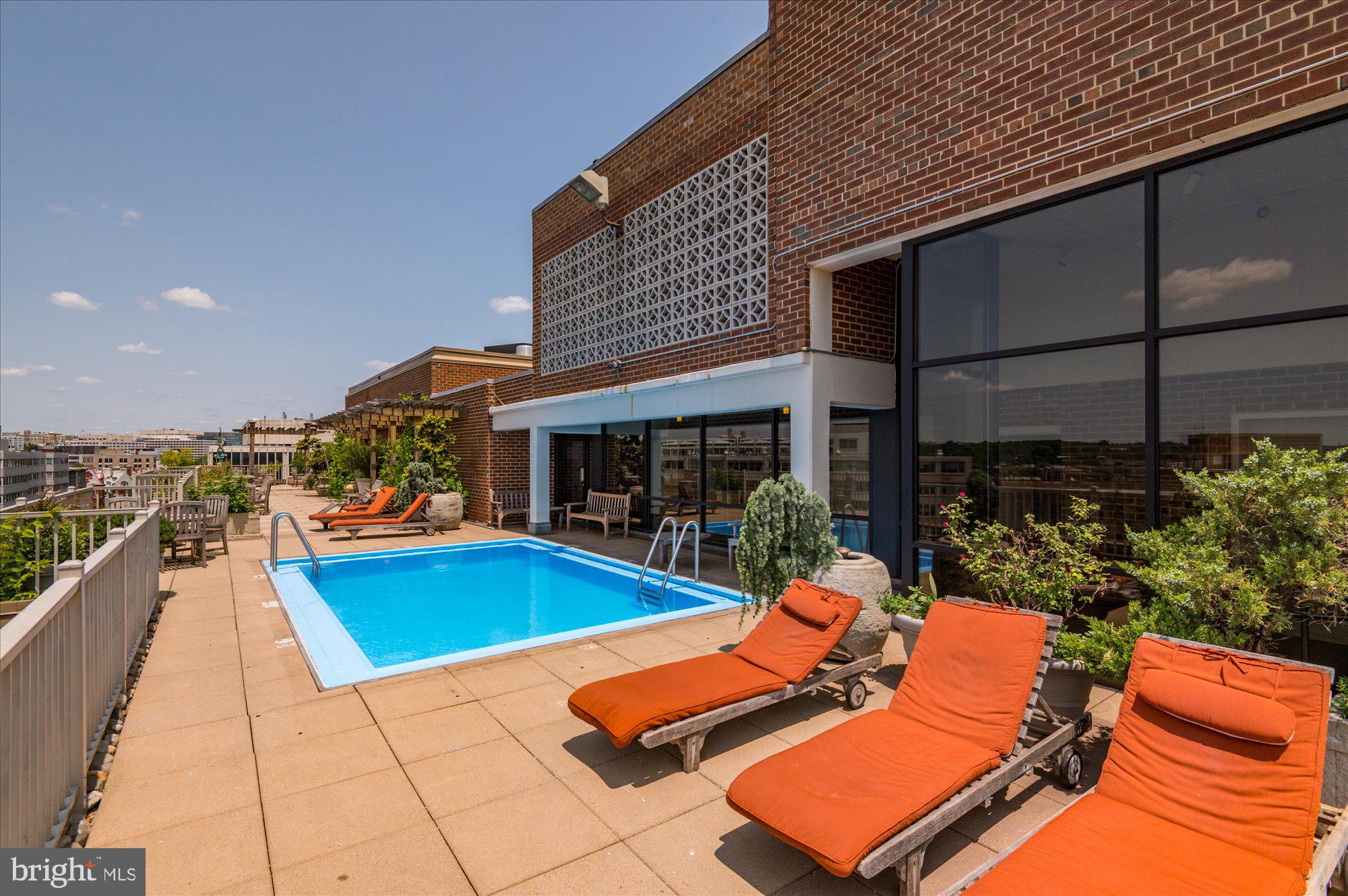 1301 20th Street Northwest, Unit 910 Washington, DC 20036 - Photo 24 of 37 Roof Pool