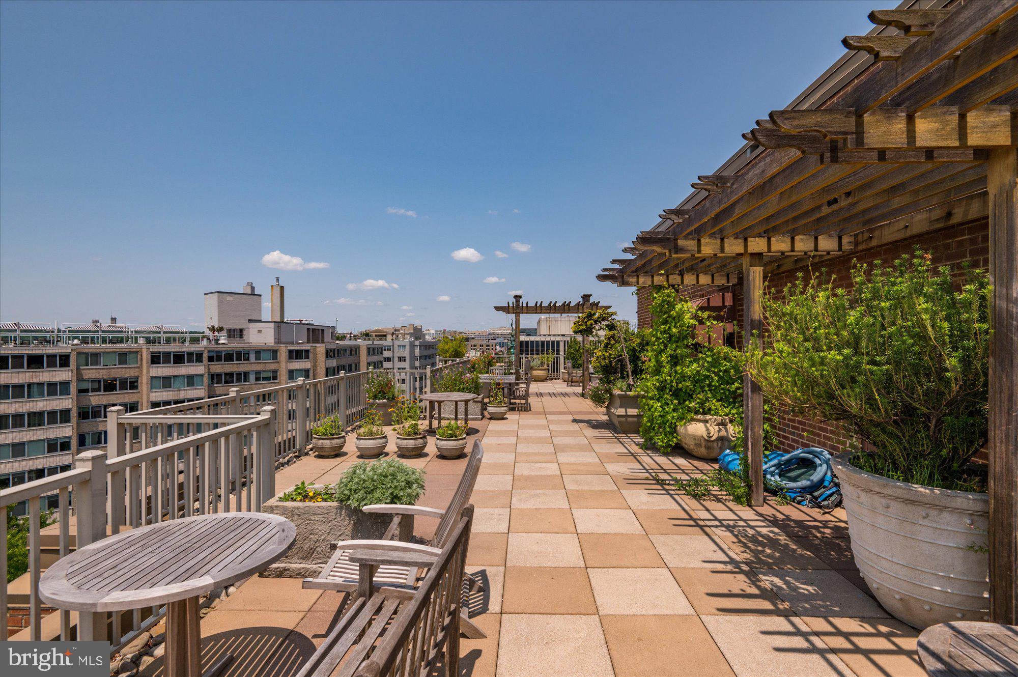 1301 20th Street Northwest, Unit 910 Washington, DC 20036 - Photo 26 of 37 Roof Deck