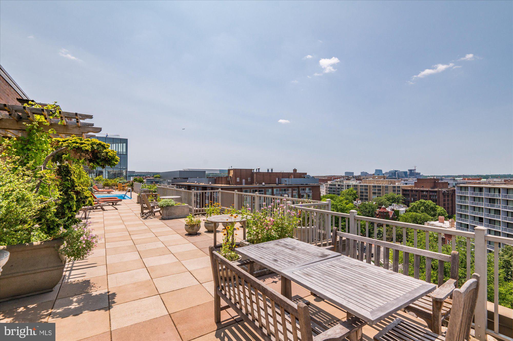 1301 20th Street Northwest, Unit 910 Washington, DC 20036 - Photo 31 of 37 Roof Deck