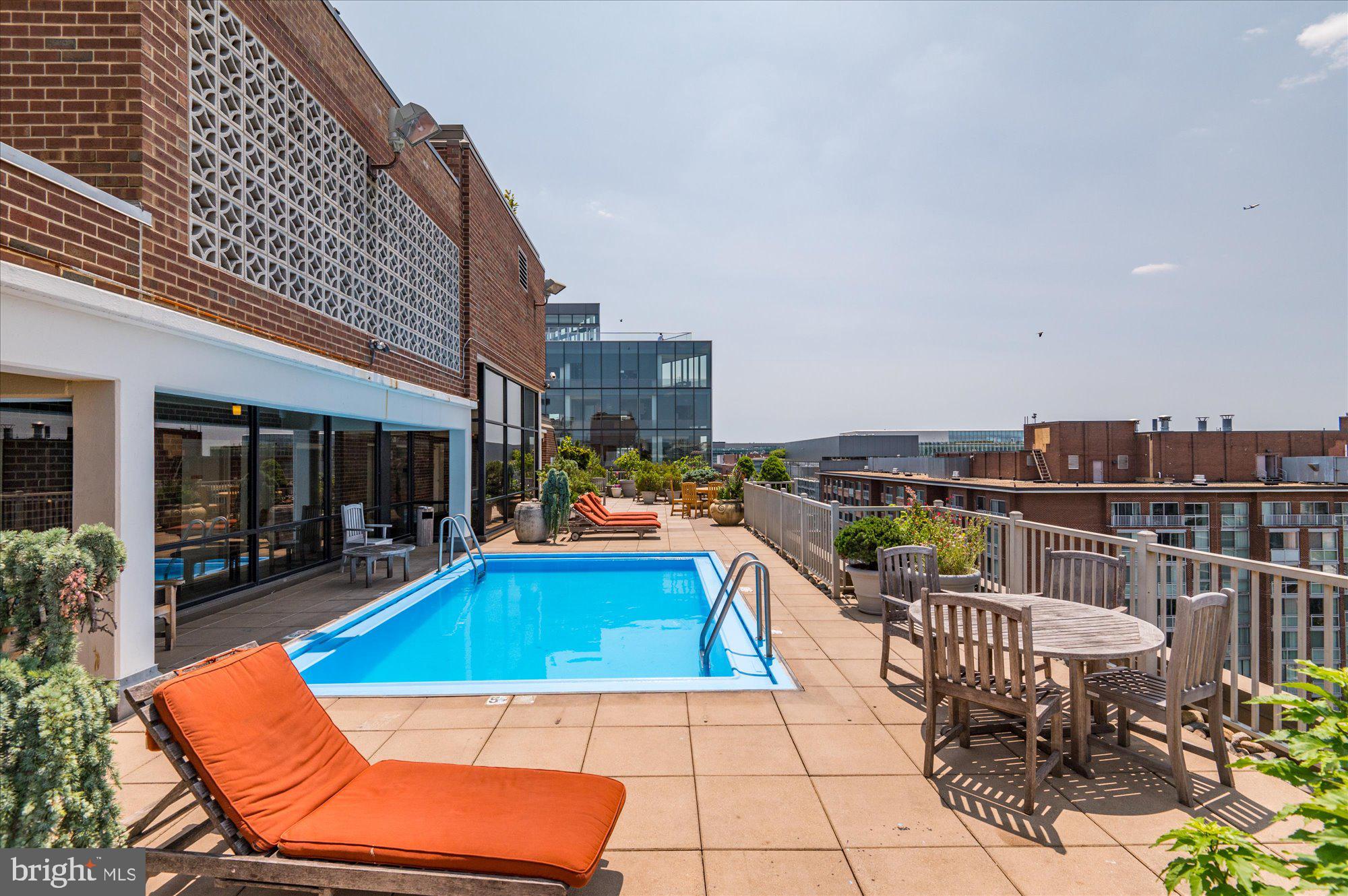 1301 20th Street Northwest, Unit 910 Washington, DC 20036 - Photo 32 of 37 Roof Deck with Great Views