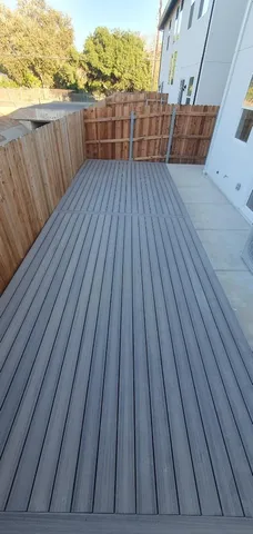 a view of deck with wooden floor and outdoor space