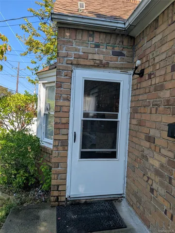 a building with a door