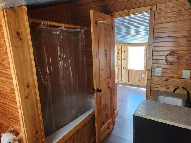 a view of a storage & utility room