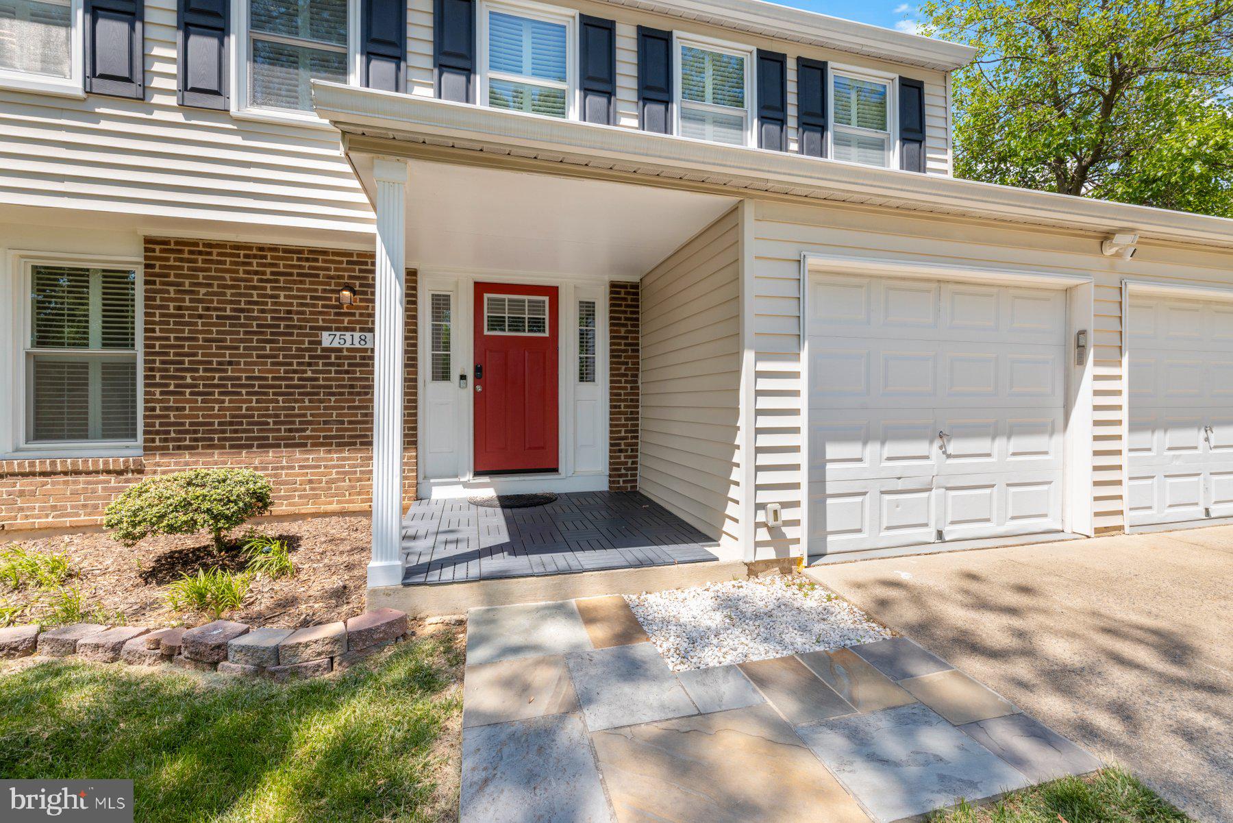 7518 Candytuft Court Springfield, VA 22153 - Photo 4 of 47 a view of house with garage