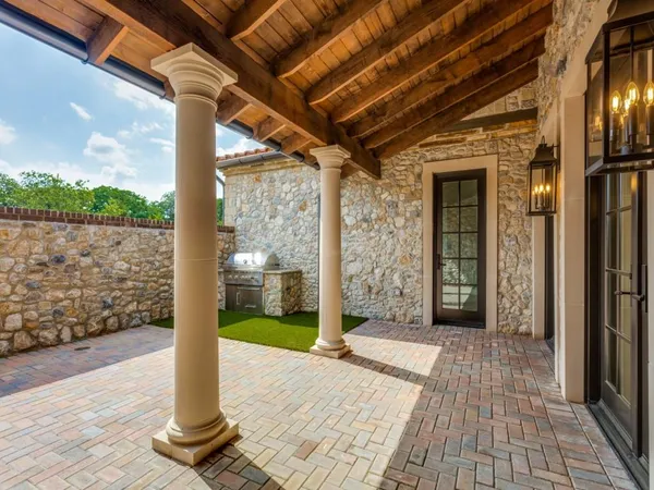 a front view of a house with a porch