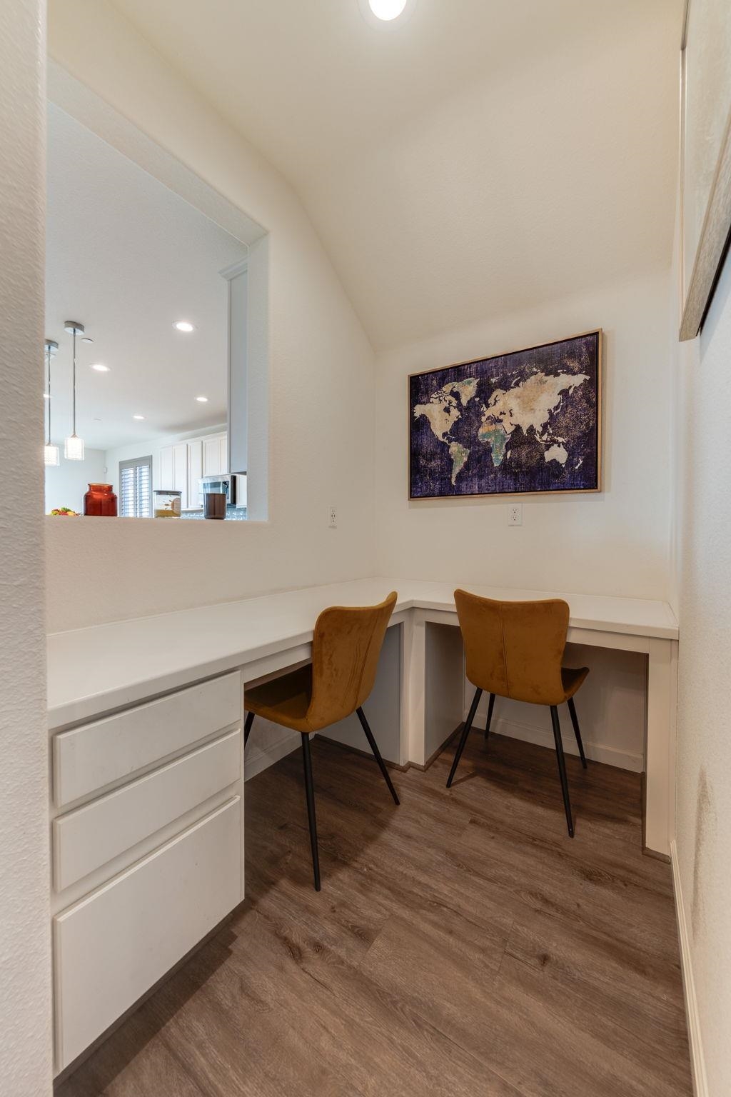 1305 Stark Bridge Road Lincoln, CA 95648 - Photo 45 of 53 a view of a workspace with furniture and wooden floor